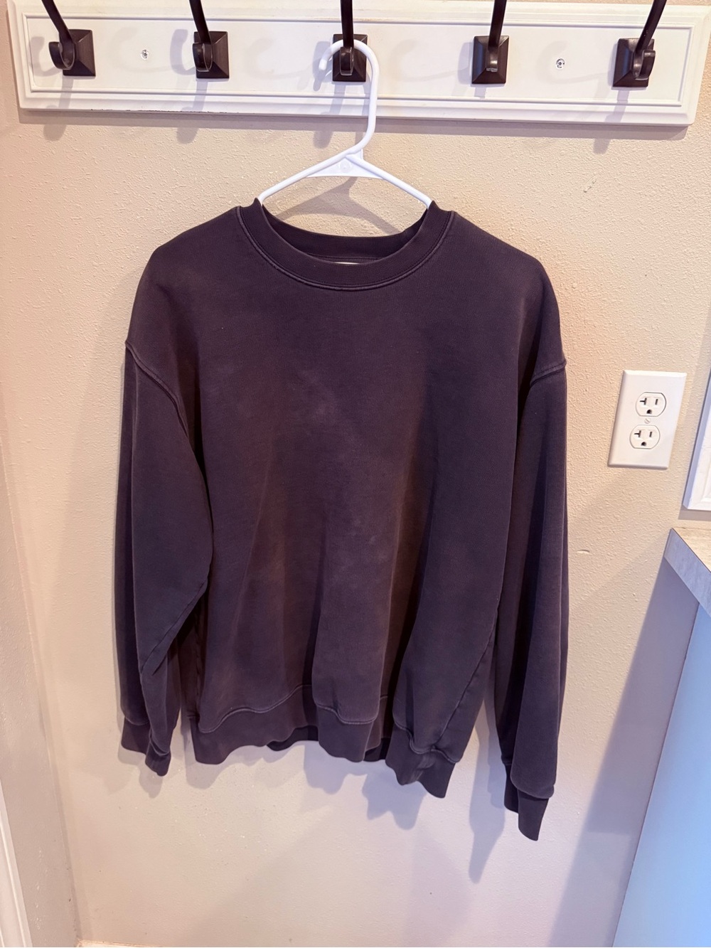 Madewell Women’s Vintage Washed Sweatshirt - Black